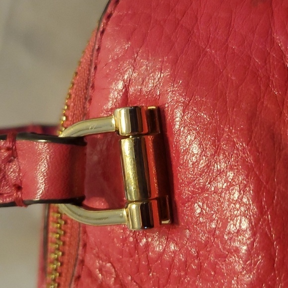 Coach Pink Madison Leather Small Georgie Satchel 30081 - Picture 4 of 13